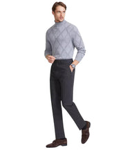 Calvin Klein Mens Slim fit Dress Pants 33 / 30 Charcoal Grey Plaid