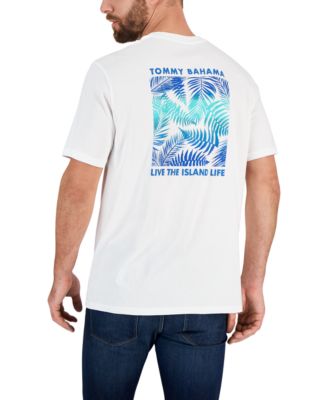Tommy Bahama Men's Bay Of Palms Graphic Tee Xxxl White