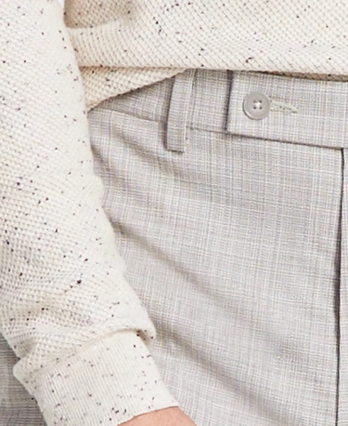 Calvin Klein Slim-Fit Plaid Dress Pants 33 x 32