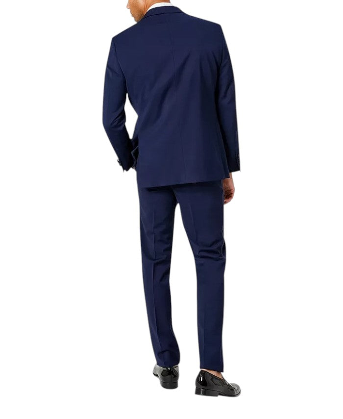 Tommy Hilfiger Mens Modern fit Wool Tuxedo Jacket Blazer 40 R Navy Blue Solid