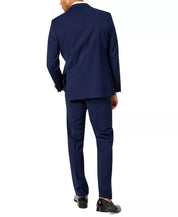 Tommy Hilfiger Mens Modern fit Tuxedo Jacket Blazer 40 L Navy Blue Solid Stretch