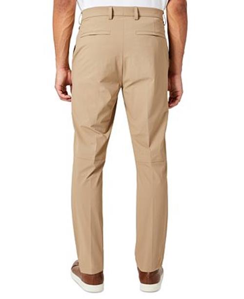 Calvin Klein Men's Slim Fit Solid Dress Pants Tan 38 x 32
