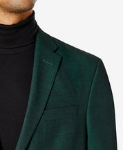 Kenneth Cole Reaction Slim-Fit Ready Flex Suit 38R 31 x 32 Emerald Gren