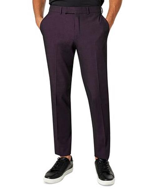 Kenneth Cole Reaction Men's Slim-Fit Ready Flex Stretch Suit 38R / 31 x 32 Purple