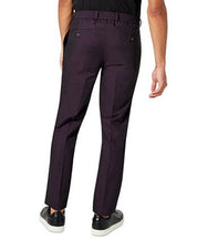 KENNETH COLE Men's Suit 42R / 35 x 32 Purple Slim-Fit Ready Flex Stretch