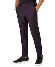 KENNETH COLE Men's Suit 42R / 35 x 32 Purple Slim-Fit Ready Flex Stretch
