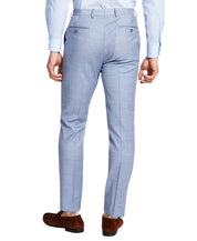 Calvin Klein Mens Skinny fit Dress Pants 32 / 32 Powder Blue Solid Stretch
