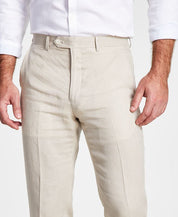 Lauren Ralph Lauren Men's Classic Fit Flat Front Suit Dress Pants Tan 34 x 30