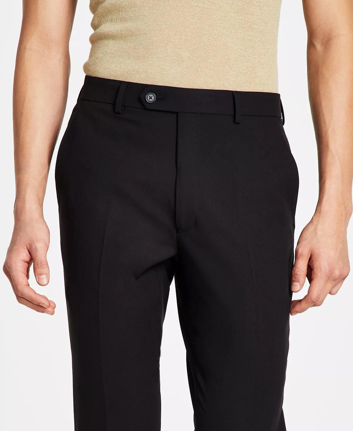 Calvin Klein Mens Skinny fit Dress Pants 32 / 30 Black Solid – Bristol  Apparel Co