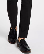 Calvin Klein Mens Skinny fit Dress Pants 36 / 30 Black Solid Stretch