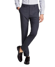 Calvin Klein Mens Skinny fit Dress Pants 34 / 29 Dark Gray Solid