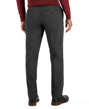 Perry Ellis Mens Modern fit Dress Pants 36 / 29 Grey Solid Stretch