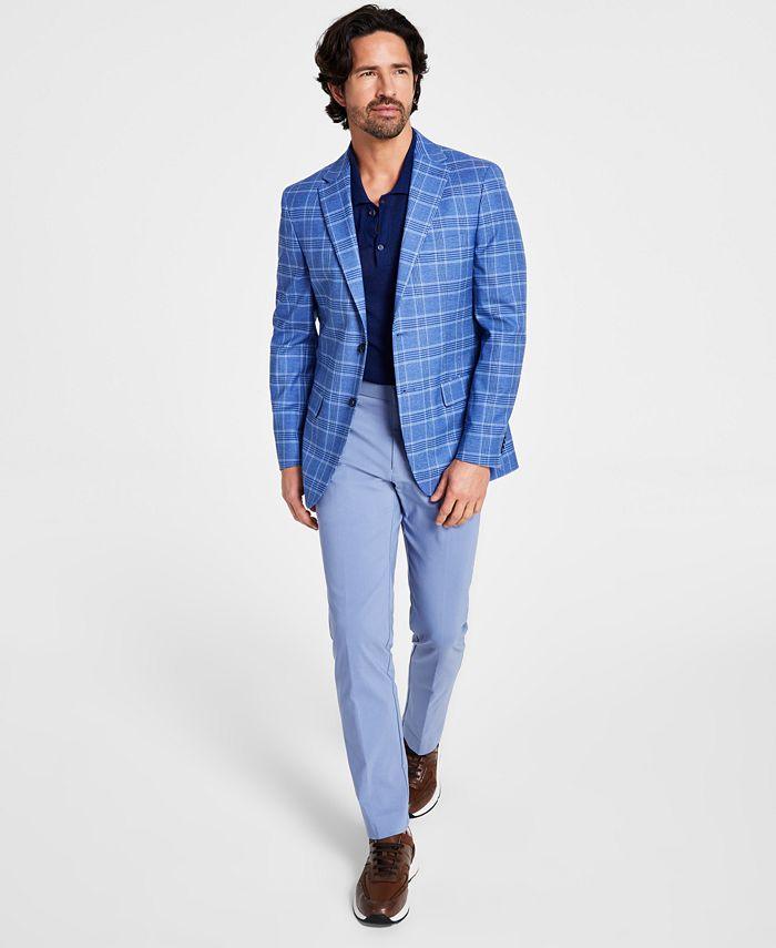 Tommy Hilfiger Blue Check Sport Coat 36S