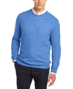 Club Room Men's Cashmere Sweater XXL Blue