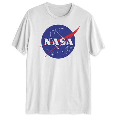 Hybrid Mens Regular fit Short Sleeve Graphic T-Shirt Shirt Medium White Solid