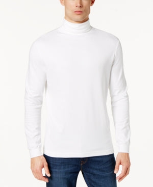 Club Room Men's White Mockneck Turtleneck Shirt 3XL