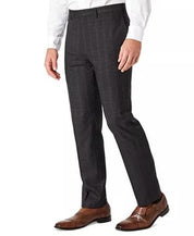 Calvin Klein Slim-Fit Dress Pants Dark Gray 33 x 30
