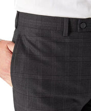 Calvin Klein Men's Slim Fit Dress Pants Dark Grey 36 x 30