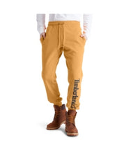 TIMBERLAND Men's Core Tree Logo Sweatpants Medium Wheat Brown