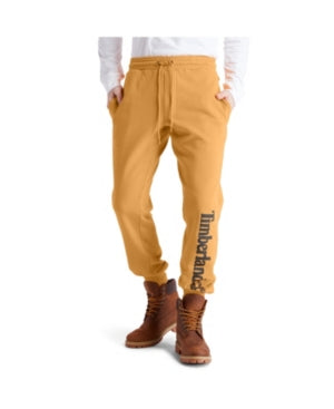 TIMBERLAND Men's Core Tree Logo Sweatpants Medium Wheat Brown