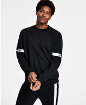 HUGO BOSS Mens Dapar Long-Sleeve Crewneck Sweatshirt XXL Black