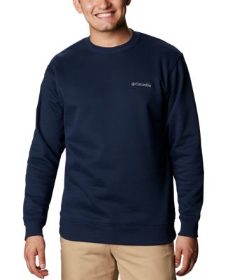 Columbia Mens Hart Mountain Crewneck Sweatshirt XXL 2XL Navy Blue