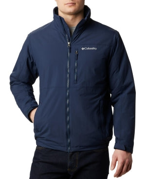 Columbia Mens Casual Northern Utiliz Coat XXL Blue Solid