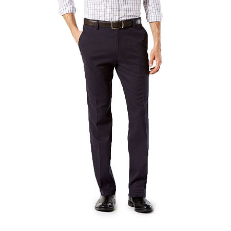 Dockers Mens Easy Stretch Straight Fit Dress Pants Navy 32 x 29