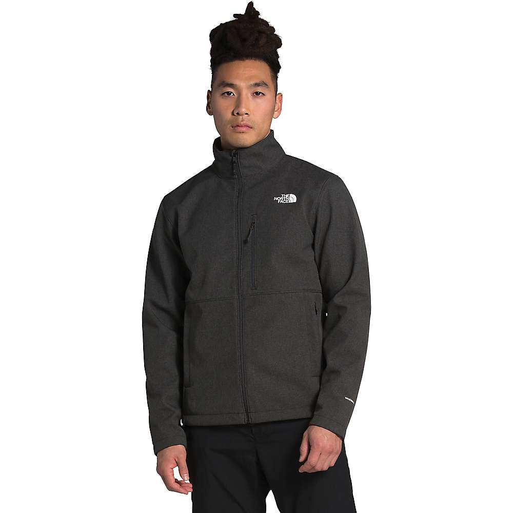 North Face Men's Apex Bionic Jacket Dark Grey Heather Large