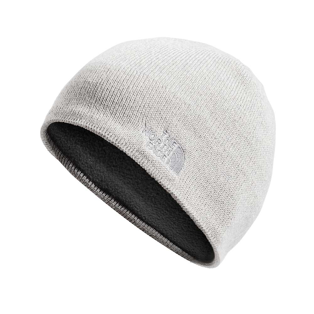 The North Face Mens Jim Beanie Hat Light Grey