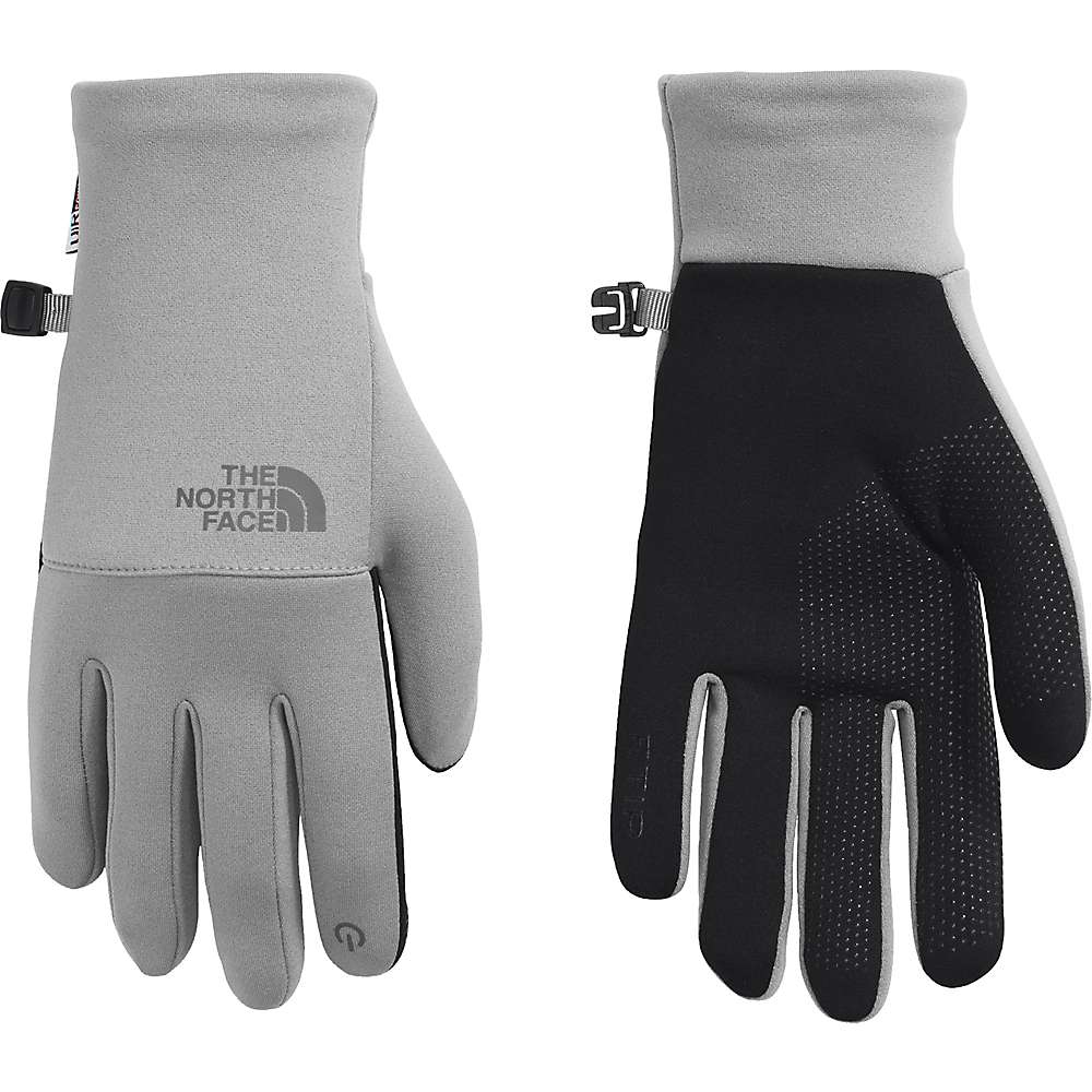 The North Face Women's Etip Fleece Recycled Gloves ApparelGloves Grey Medium