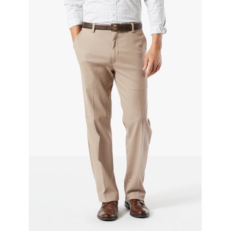 Dockers Mens Easy Stretch Classic Fit Khaki Pants Timber Wolf Beige 30 x 32