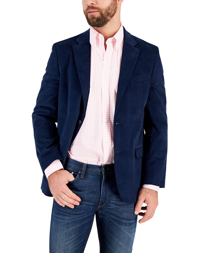Nautica Mens Athletic fit Sport Coat Blazer 36 S Navy Blue