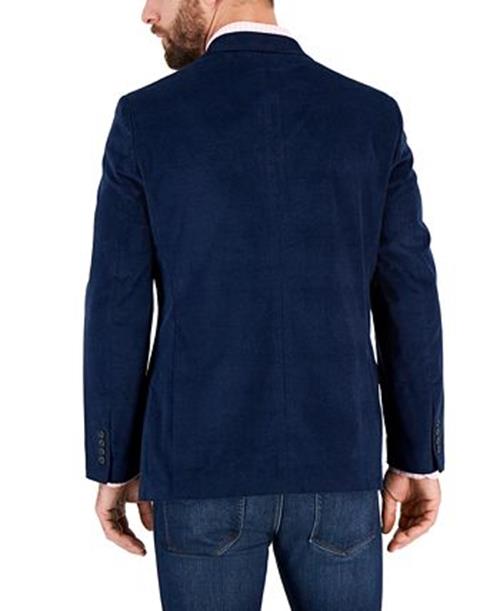Nautica Mens Athletic fit Sport Coat Blazer 36 S Navy Blue
