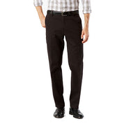 Dockers Men's Easy Stretch Khaki Straight Fit Pants Black 36 x 29