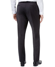 Calvin Klein Mens Slim fit Wool Dress Pants 36 / 34 Charcoal Grey Solid