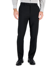 Vince Camuto Mens Slim fit Dress Pants 36 / 30 Black Solid