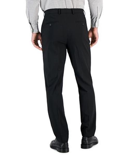 Vince Camuto Mens Slim fit Dress Pants 40 / 29 Black Solid