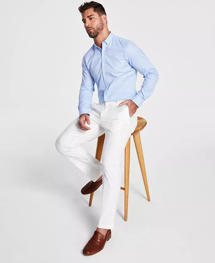 Ralph Lauren Men's Classic Fit Off White Performance Dress Pants 31 x 32