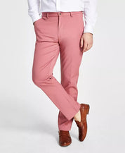 Lauren Ralph Lauren Men Classic fit Dress Pants 33 / 32 Red Solid Stretch