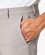 Calvin Klein Men's Slim-Fit Solid Dress Pants Grey 33 x 30
