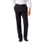 Dockers Mens Easy Stretch Khaki Classic Fit Dress Pants Navy 38 x 29