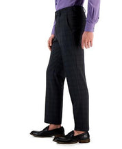 Hugo Boss Men's Modern-Fit Check Suit Dress Pants 34 x 32 Charcoal Grey