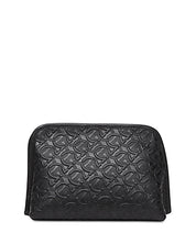 Salvatore Ferragamo Small Gancini Shoe Kit Leather Black Made in Italy