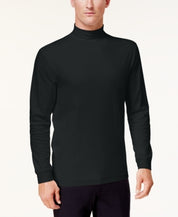 Club Room Men's Solid Mock-Neck Shirt Pine Grove Green Medium