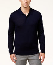 Club Room Men's Merino Wool Blend Turtleneck Sweater Black Large