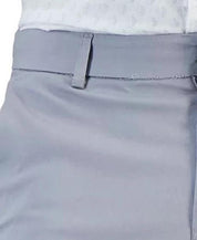 Perry Ellis Mens Slim fit Dress Pants 33 / 30 Light Grey Solid Stretch