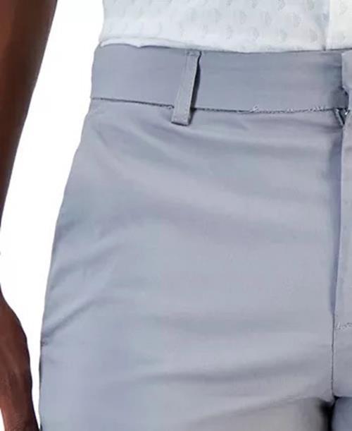 Perry Ellis Mens Slim fit Dress Pants 33 / 30 Light Grey Solid Stretch