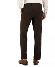 Perry Ellis Portfolio Men's Modern Fit Stretch Solid Pants Major Brown 36 x 29