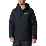 COLUMBIA Men's Valley Point Waterproof Hooded Jacket XL Black